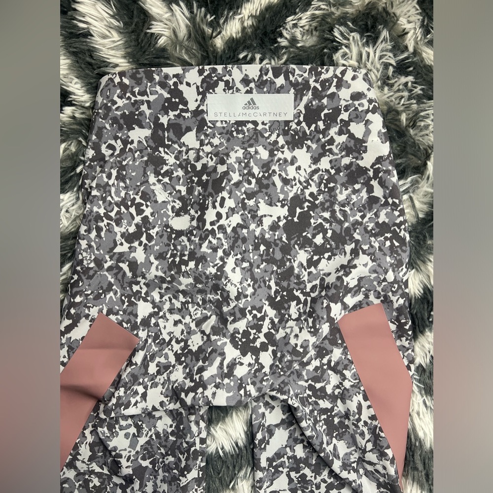 Adidas x Stella McCartney gray camp alphaskin leggings size XXS EUC - Picture 9 of 12
